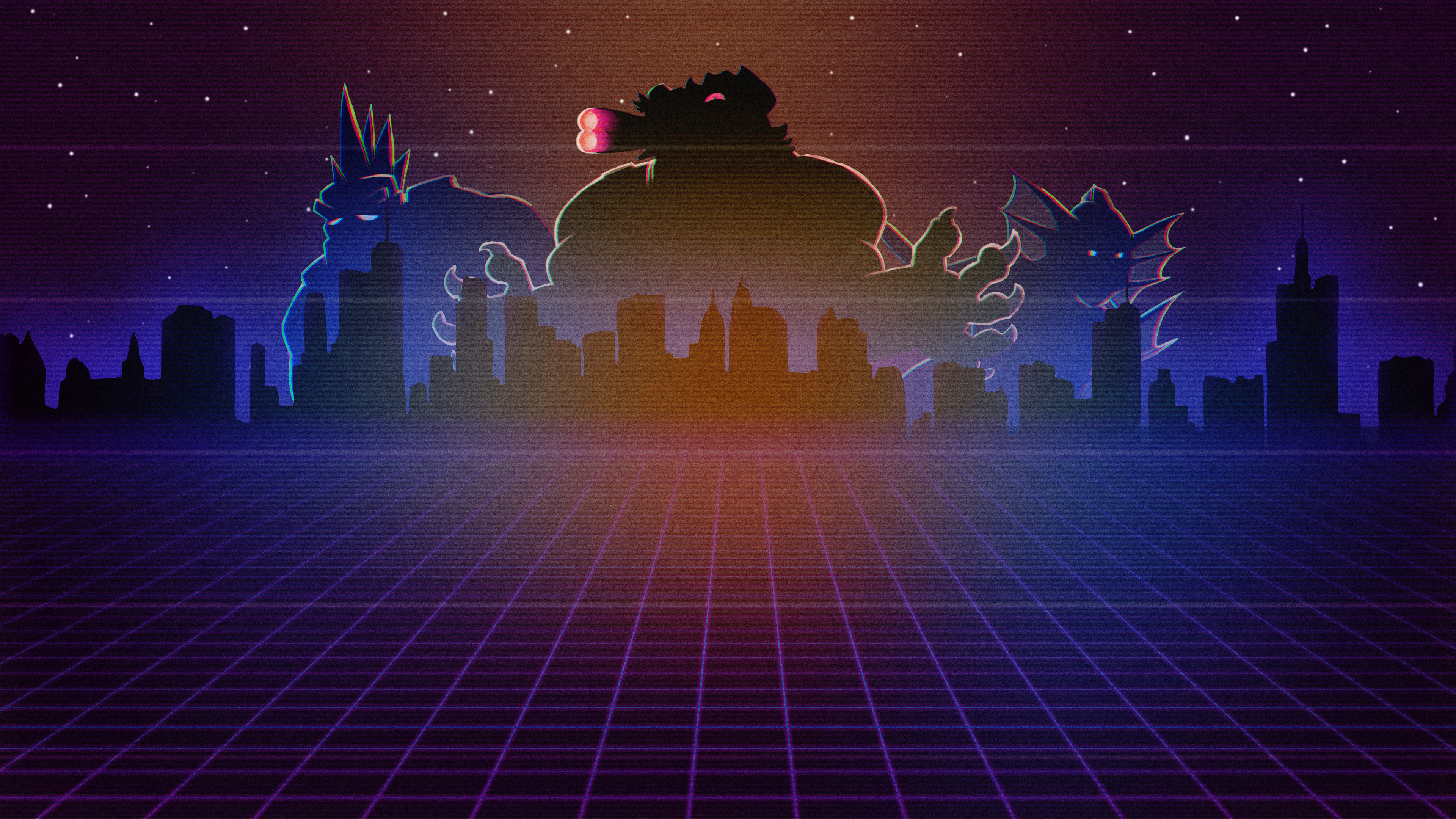 DAMN! Nation key art